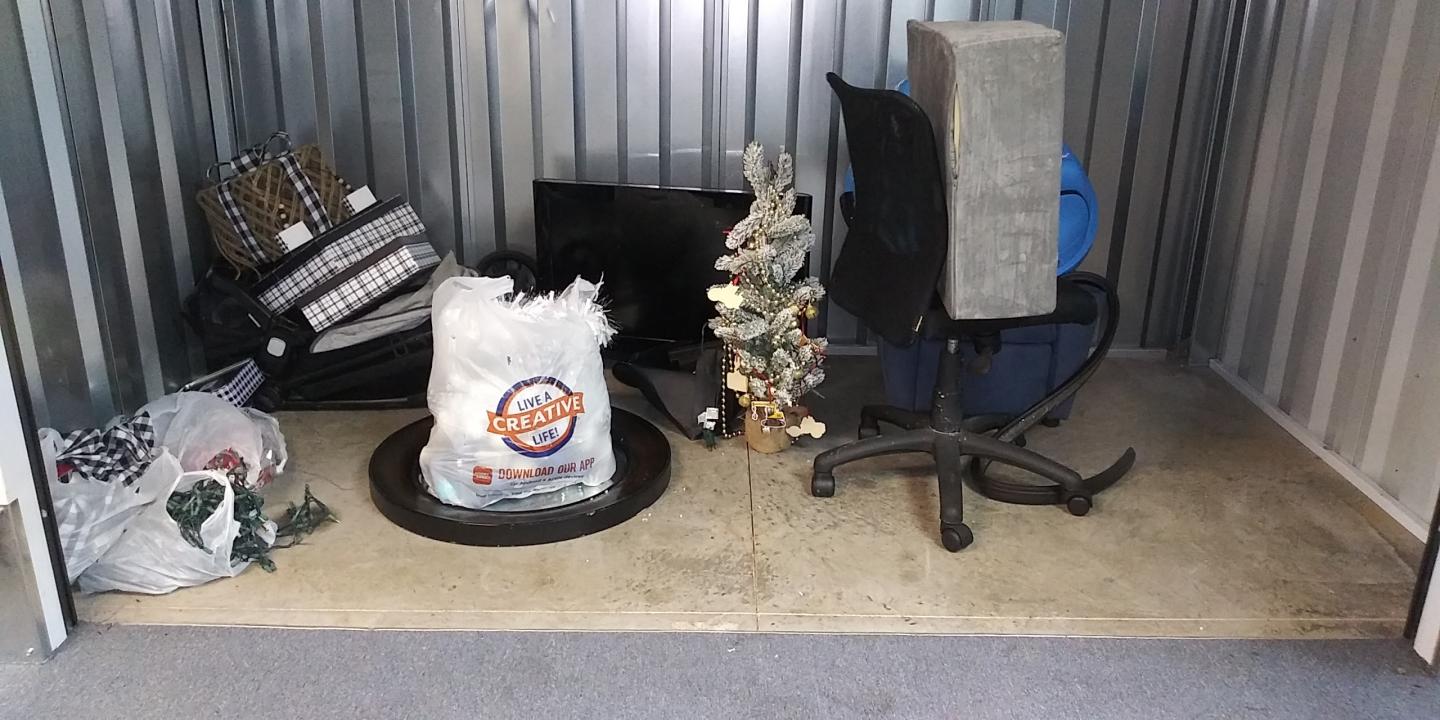 Storage Unit Auction in Richmond, VA at AAAA Laburnum Racetrack Self